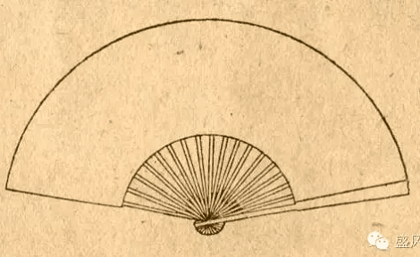檀香折扇图片
