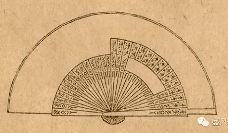 檀香折扇图片